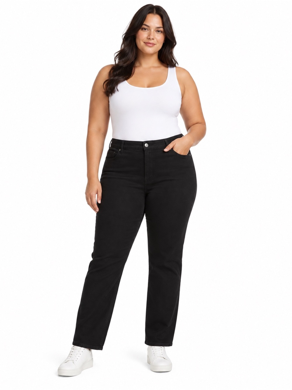 NWT- Gloria Vanderbilt Sculpt Stretch Classic Rise Tapered Jeans Size 18
